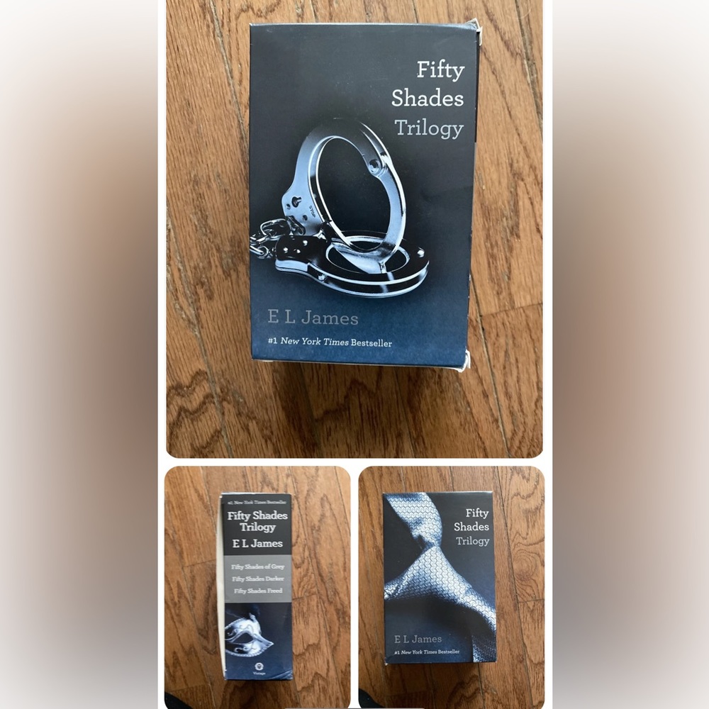 Fifty Shades Trilogy: Fifty Shades of Grey, Darker, Freed 1-3 of Series Books